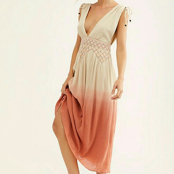 Free People Dresses & Skirts - Free People NWT Oasis Sunrise Maxi Dress Size L